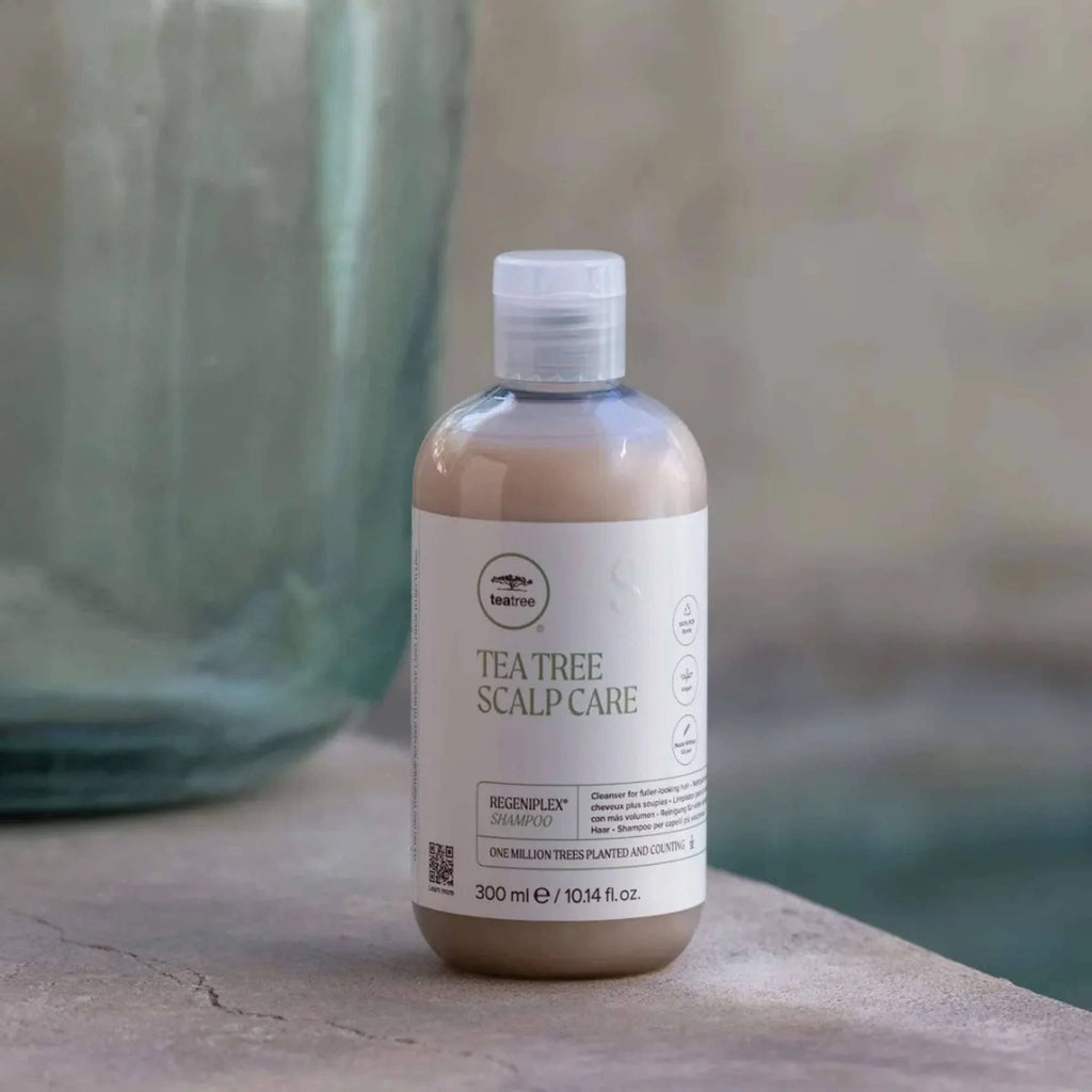 Paul Mitchell Tea Tree Scalp Care Anti-Thinning Shampoo 300ml NEW LOOK