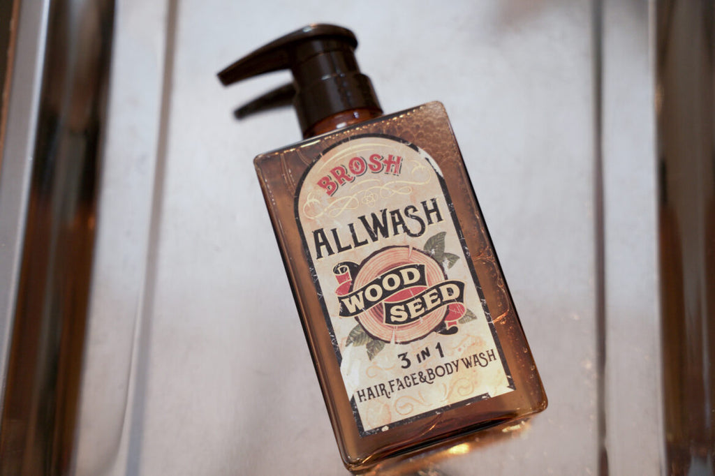 BROSH All Wash Wood Seed 3-in-1 cleanser 400ml